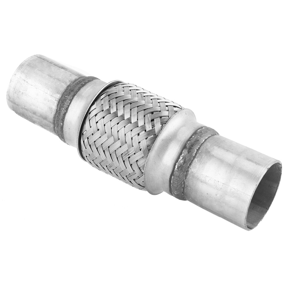 Stainless 1.75X8in Exhaust Flex Pipe For Turbo Wastegate Vibration Reduction 8311378868218