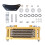 Engine Cooling Radiator Universal Oil Cooler Kit Reduce Engine Wear Improve Engine Performance Cooling Efficiency Upgrade Bracket Motorcycle Engine 2