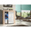 Sideboard 83cm Serene - Oak & White Gloss Doors 2