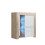 Sideboard 83cm Serene - Oak & White Gloss Doors 6