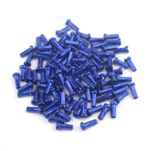 Spoke Caps 60Pcs Colorful Blue For 14G Spokes Mountain Bike And Road Bike Wheel Nipples Decoration