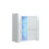 Sideboard 83cm Serene - White with Gloss Doors 6