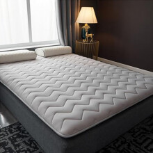 Japanese Futon Mattress Thick Portable Floor Cushion For Queen And King Beds Roll Up And Foldable Gray 100x200
