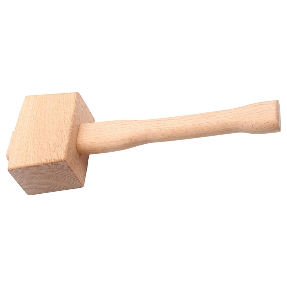 245Mm Beech Wood Carpenter Mallet Hammer - Solid Woodworking Tool For Precision Crafting And Joinery 9094768572665