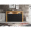 Sideboard 155cm Aether - Dark Oak & Black Matt Doors and LED Lights 4