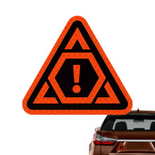 Reflective Stickers For Helmet And Motorcycle Safety Yellow NightVisibility Decals AntiCollision Vehicle Trailer
