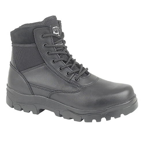 (7 UK, Black) Grafters Mens Sherman Thinsulate Lined 7 Eye Combat Boots