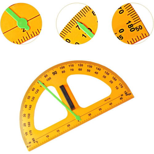 Drawing Tool for Mathematical Ruler for Mathematical Multifunctional Teaching Ruler for Engineering Protractor 1