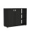 Bideford 2 Door Shoe Cabinet Rustick Black Oak 5