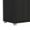 Bideford 2 Door Shoe Cabinet Rustick Black Oak 7