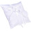 Wedding Ring Pillows, Floral Wedding Square Cushion, White Ring Pillow 5