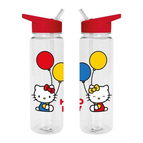 Hello Kitty Hello Kitty Balloons Plastic Water Bottle 2
