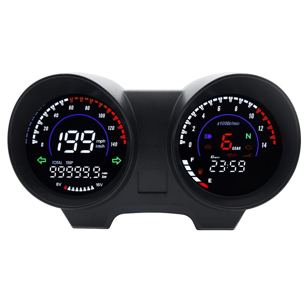 Tachometer Digital Speed Meter Speedometer Dashboard Instrument Panel Gauge For Brazil Titan150 Cg150 Fan150 9426802267228