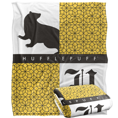 Harry Potter Harry Potter Hufflepuff Squares Blanket 2