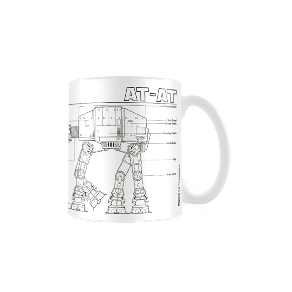 Star Wars At-At Sketch Mug