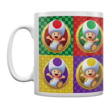 Super Mario Multi Toads Mug