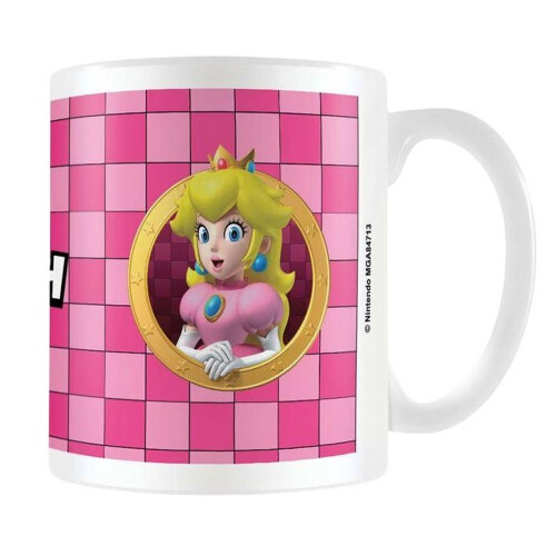 Super Mario Super Mario Portrait Princess Peach Mug 1