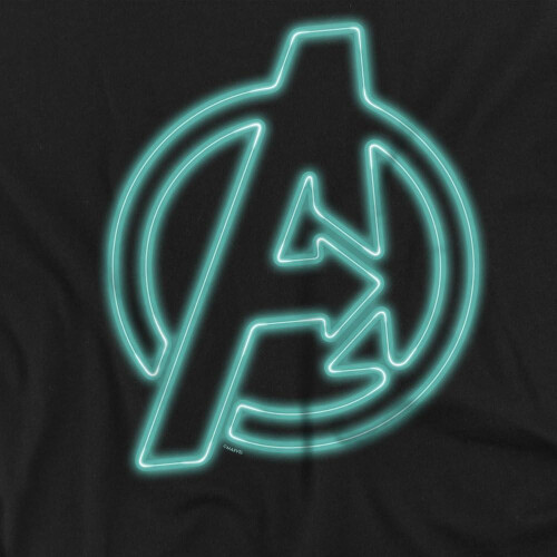 Avengers Avengers Mens Neon T-Shirt 2