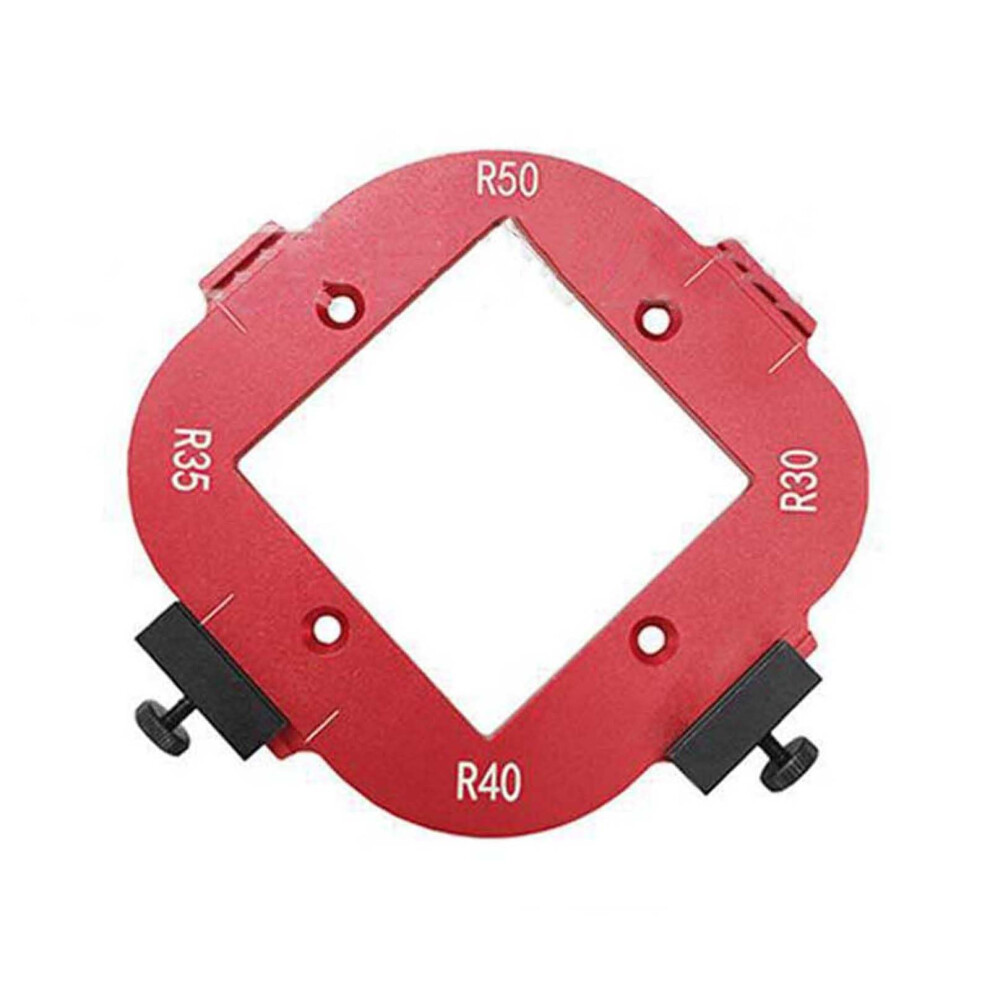 4In1 Bow Positioning Template, Corner Radius Router Bit, Template, Corner Radius Template, Woodworking, Positioning 9365049780667