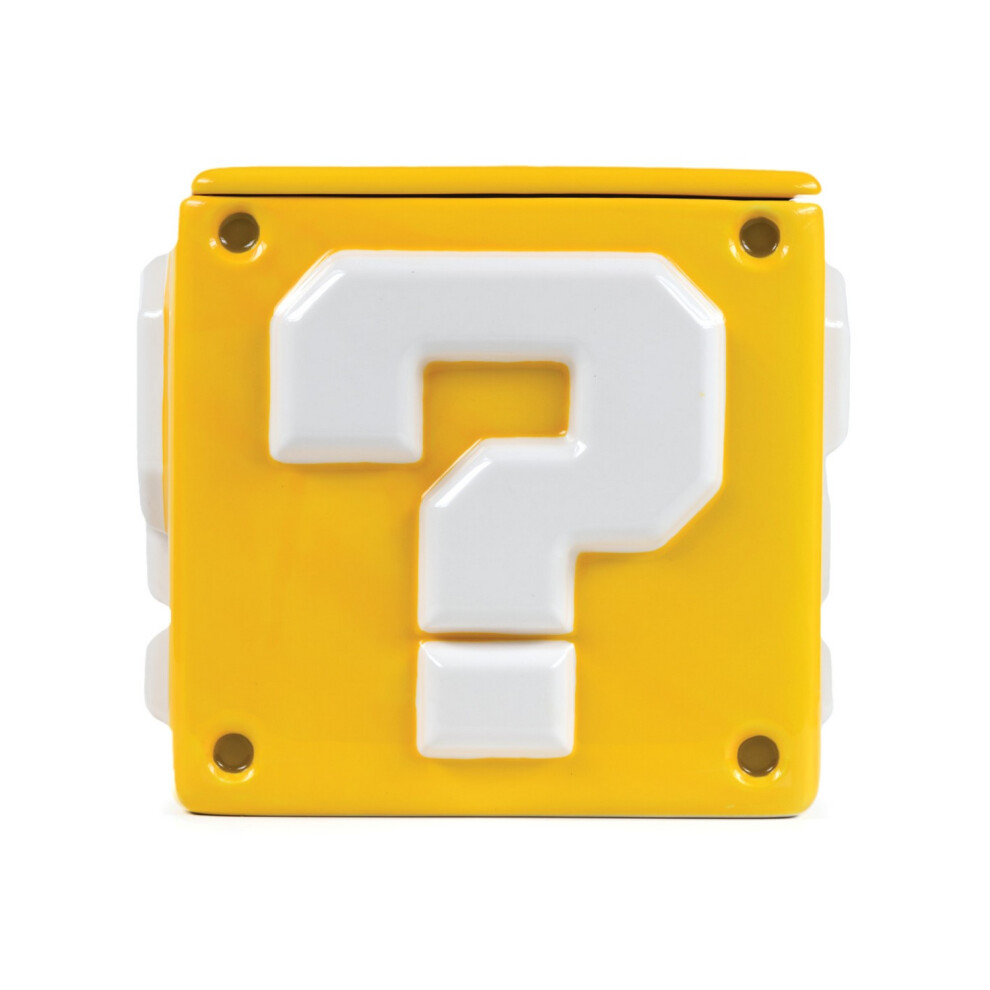Super Mario Question Mark Decorative Jar