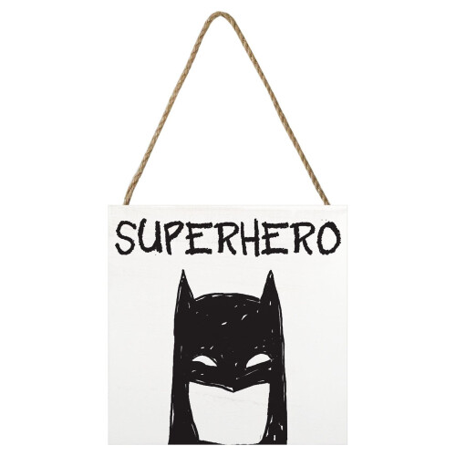 Batman Batman Superhero Wooden Block
