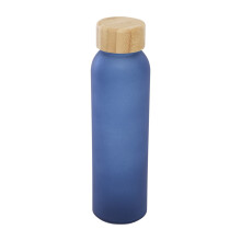 (One Size, Ocean Blue) Lume Matte Bamboo Lid 500ml Water Bottle