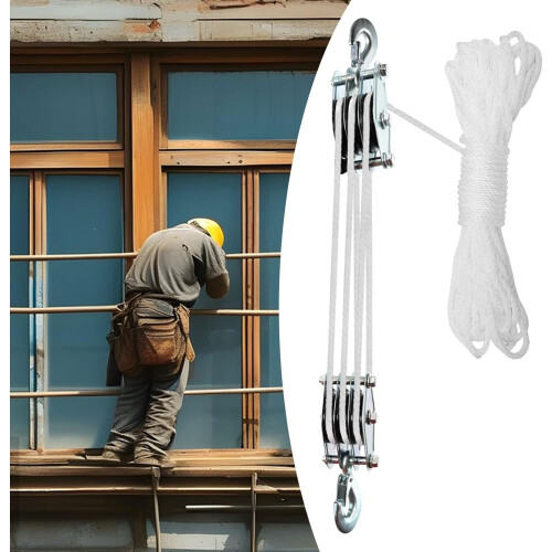 Manual lifting system for portable applications, 15 m rope 1