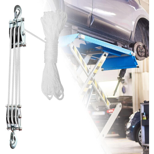 Manual lifting system for portable applications, 15 m rope 2