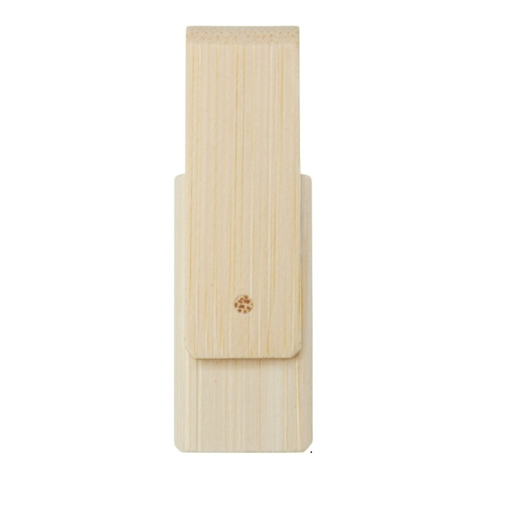 Bullet Rotate 8Gb Bamboo Usb Flash Drive