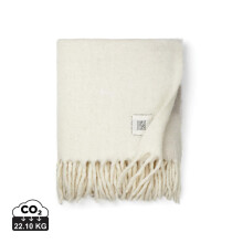 (One Size, Beige) Vinga Saletto Wool Blend Blanket