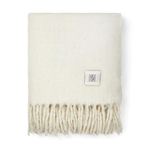 (One Size, Beige) Vinga Saletto Wool Blend Blanket 2