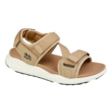 (9 UK, Beige) PDQ Mens Webbed Sports Sandals
