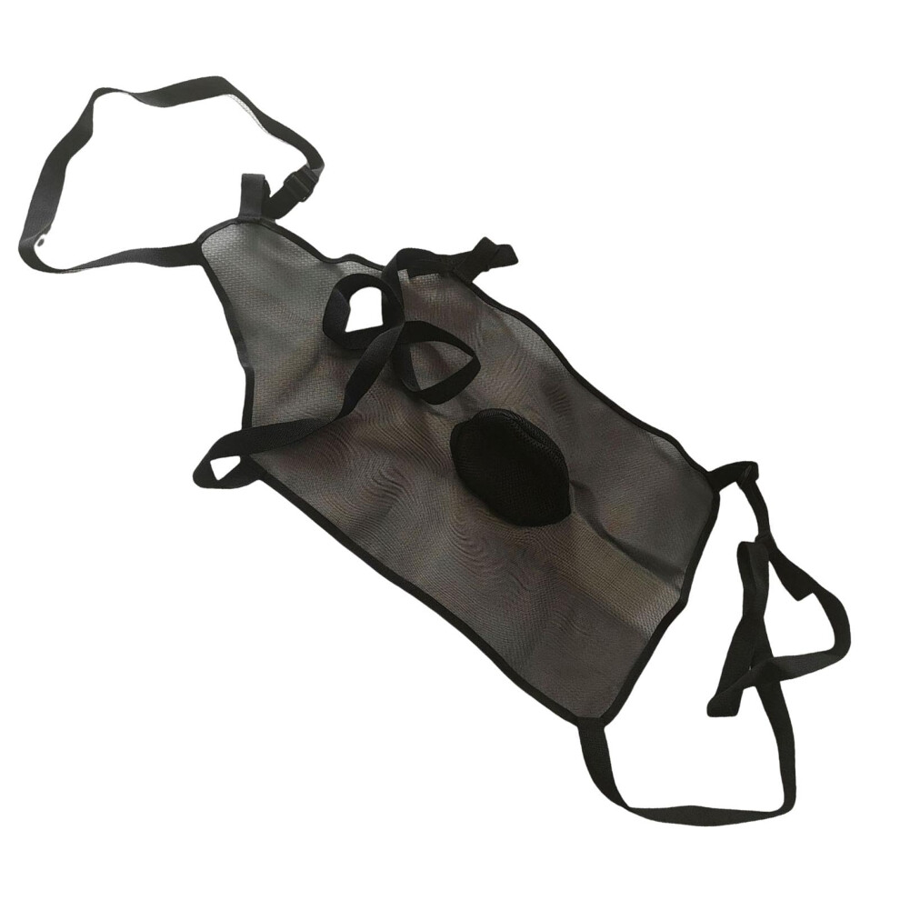 Antibreeding Apron For Goats Adjustable Strap Goat And Sheep Livestock Skirt Black 9347817712988