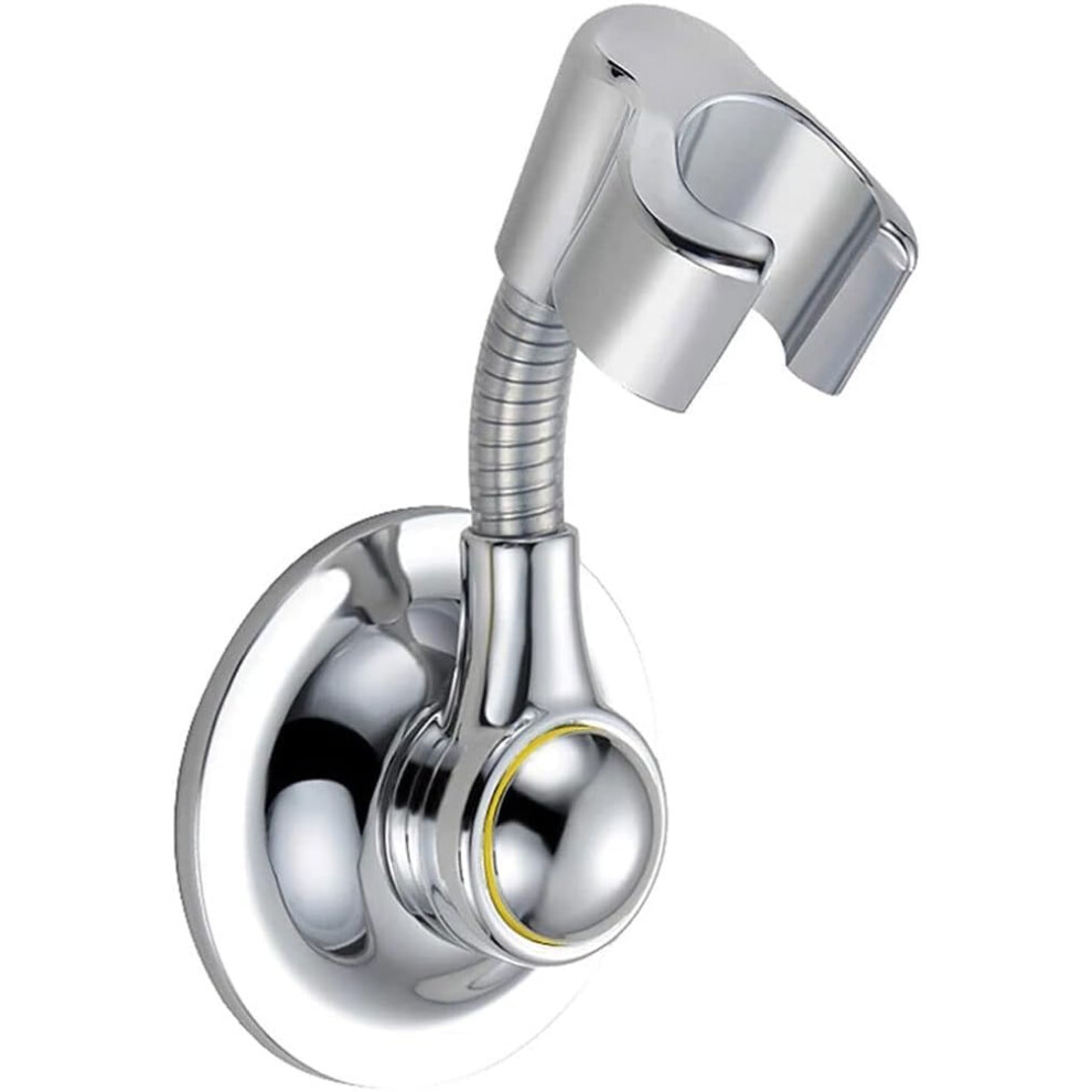 Shower Head Holder Suction Cup, Adjustable Height, Multidirectional Wall Mount Bracket For Handheld Shower Heads 9189345978258