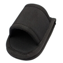 Weave Leather Flashlight Duty Belt Open D Cell Flashlight Holder Compact Light Holder For D Cell Flashlights