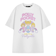 Polly Pocket Womens/Ladies Pollyville Short-Sleeved T-Shirt