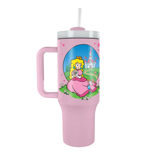 Super Mario Super Mario Peach 1.1L Travel Mug 1