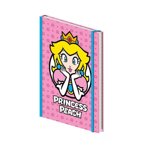 Super Mario Super Mario Princess Peach A5 Notebook