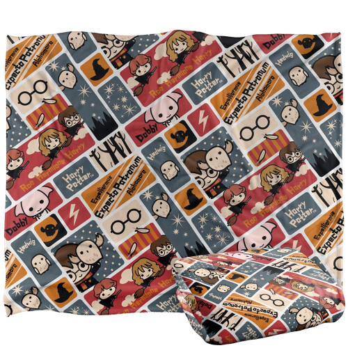 Harry Potter Harry Potter Chibi Characters Blanket 2