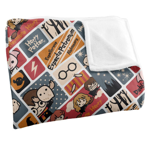 Harry Potter Harry Potter Chibi Characters Blanket 1