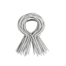 Metal TPillar Wire Clamp For Square Fence Posts, Steel Wire Tie, Portable Fence Strap, Garden Horse Farm Fences