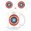 Marvel Marvel Shield Captain America Mug 2