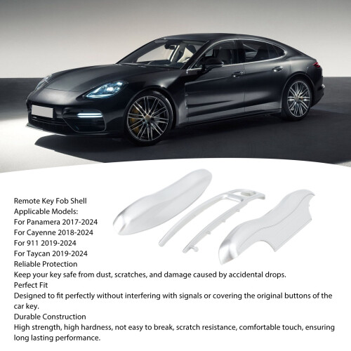Coque de clé en marbre blanc Panamera/Cayenne/911 2