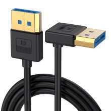 DisplayPort 1.4 Cable 90Degree Angled, Silicone Cable, 30cm, Extreme Temp Resistant, 8K60Hz, 4K/144Hz, Upper Elbow