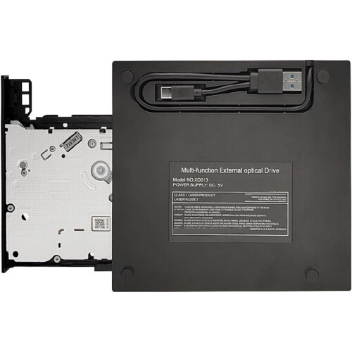 External DVD Drive USBC Ultra Slim Burner with Dual Interface and Low Noise Operation 2