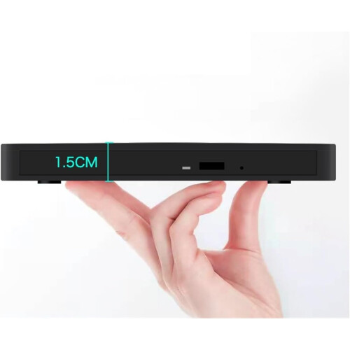 External DVD Drive USBC Ultra Slim Burner with Dual Interface and Low Noise Operation 1