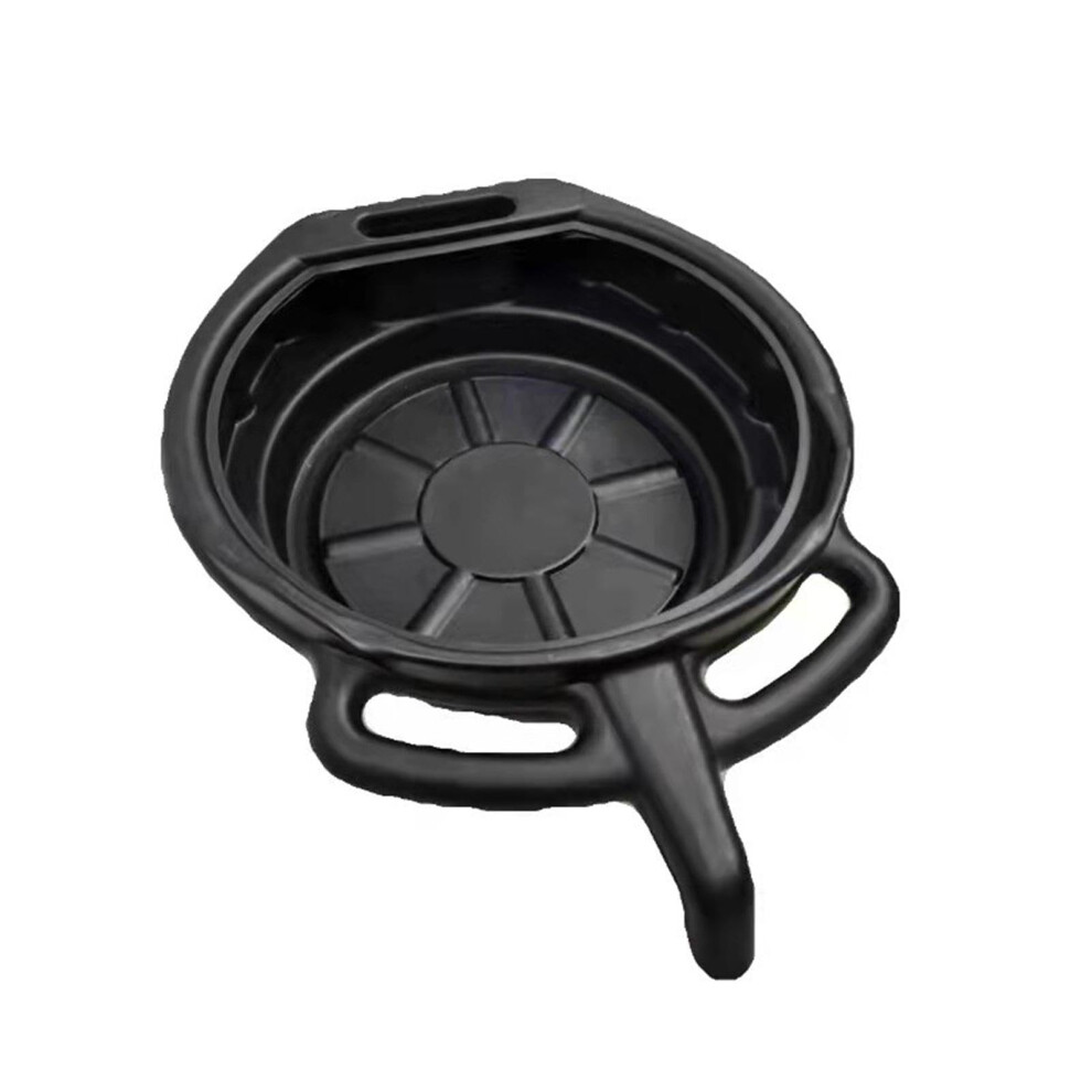 Oil Change Drain Pan Large Capacity 15 Liter Heavy Duty Oil Catch Container Ideal Drip Pan For Motor Oil And Motorcycles 9189345978654