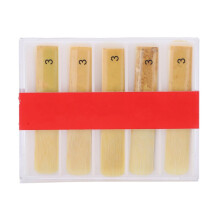 Clarinet Accessory Sets Bb Clarinet Black Reed Reed 2.5 No. 2 No. 3 10 Pieces in Clarinet Case Clarinet Reed (No. 3)