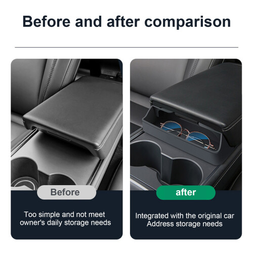 Tesla Model 3/Y 2021-2024 Silikon-Konsolenhalter 2