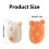 Smart massage electric deshedding tool for pet training, beige 5